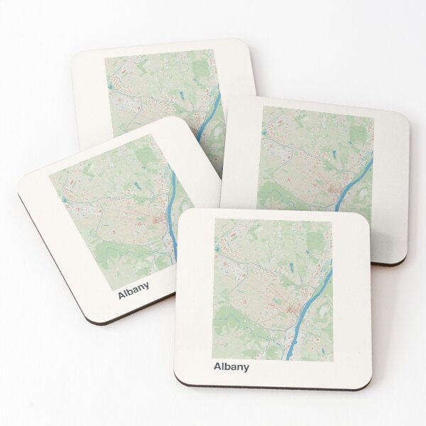 Item preview, Albany Minimalistic Map Art designed and sold by MapsNerd.