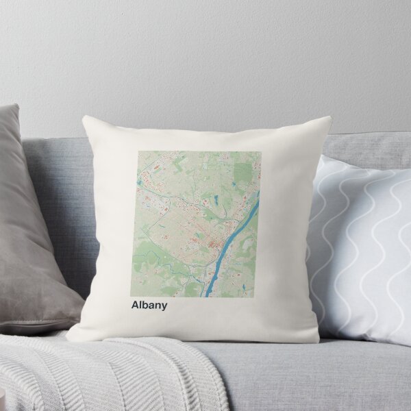 Item preview, Albany Minimalistic Map Art designed and sold by MapsNerd.