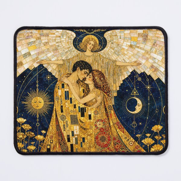Item preview, The Lovers, The Sacred Union | Mysteries of the Golden Tarot designed and sold by Stoneflower-Art.