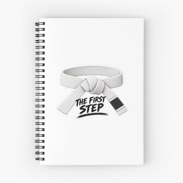 Item preview, White belt- The First Step designed and sold by gamesandtheory.