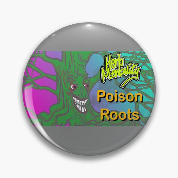 Item preview, Poison Roots (grey) designed and sold by Herb-Mentality.