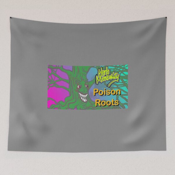 Item preview, Poison Roots (grey) designed and sold by Herb-Mentality.