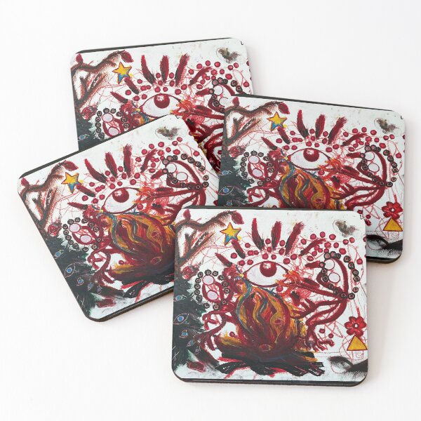 Item preview, Ritualistic red eye & fire designed and sold by 880Dreamer008.