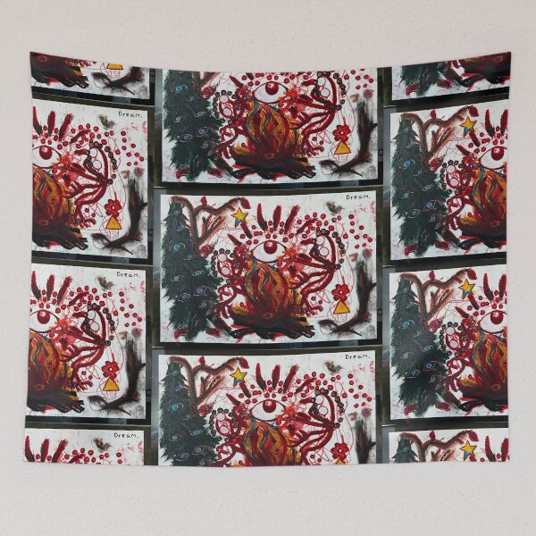 Item preview, Ritualistic red eye & fire designed and sold by 880Dreamer008.