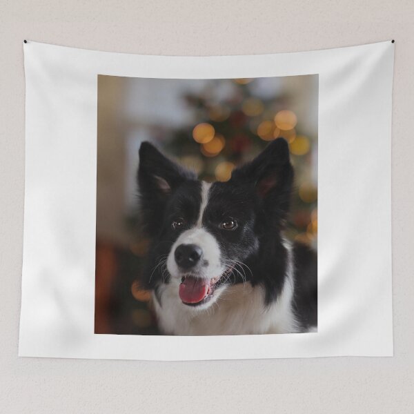 Item preview, Smiling Border Collie Dog Close Up designed and sold by VanGaldo.