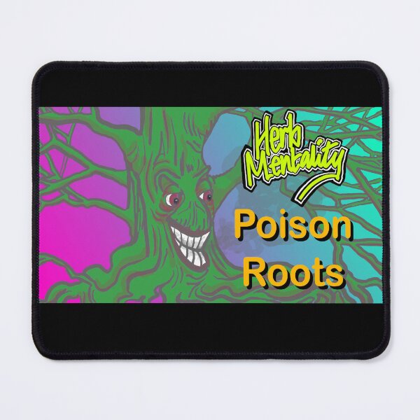 Item preview, Poison Roots (black) designed and sold by Herb-Mentality.