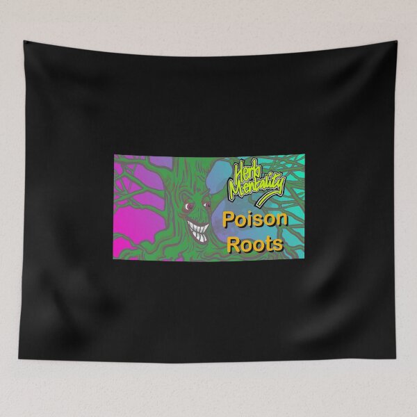 Item preview, Poison Roots (black) designed and sold by Herb-Mentality.