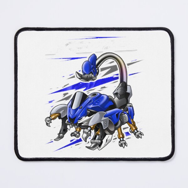 Item preview, Yamaha YZF R Inspired Blue Motorcycle Racing Design designed and sold by UnlimitedRAM.