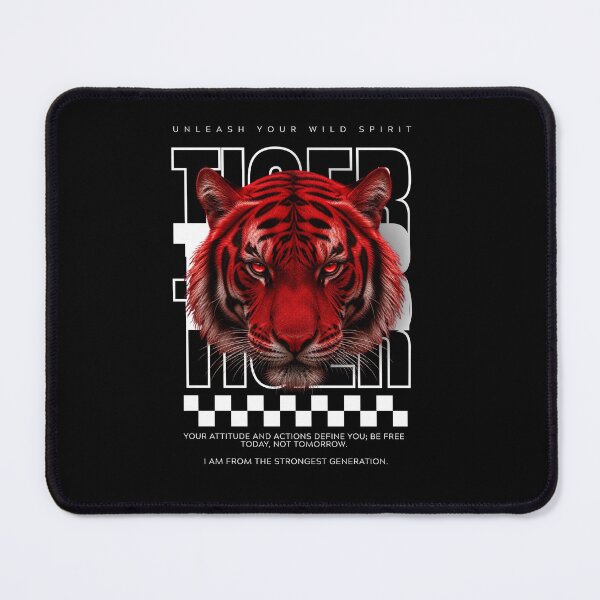 Item preview, red tiger designed and sold by wildforcedesign.