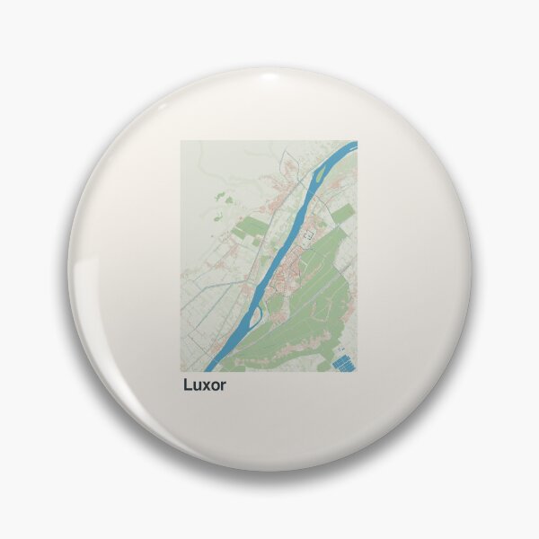 Item preview, Luxor Minimalistic Map Art designed and sold by MapsNerd.