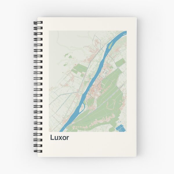Item preview, Luxor Minimalistic Map Art designed and sold by MapsNerd.