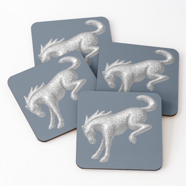 Item preview, Emblema con el logotipo de Bronco en color plata metalizado. designed and sold by Dimensionality.