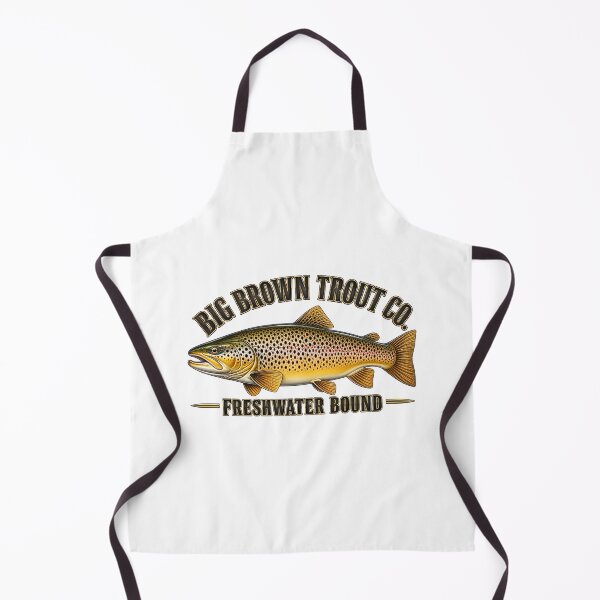 Item preview, Big Brown Trout Co Freshwater Bound Graphic designed and sold by NobleCast .