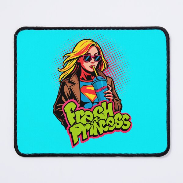 Item preview, Fresh Princess - Retro 90s Pop Culture Comic Mashup Art designed and sold by MikeMoreArt.