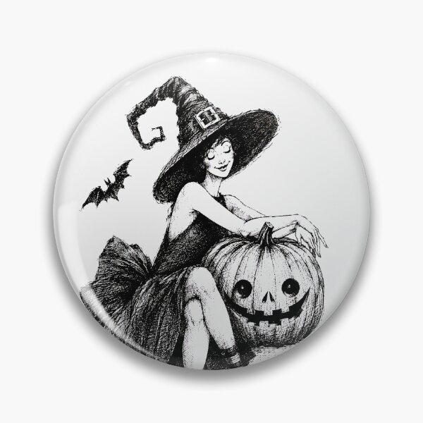 Item preview, Halloween Vintage Funny Gift Black designed and sold by Goldy_Stuff.