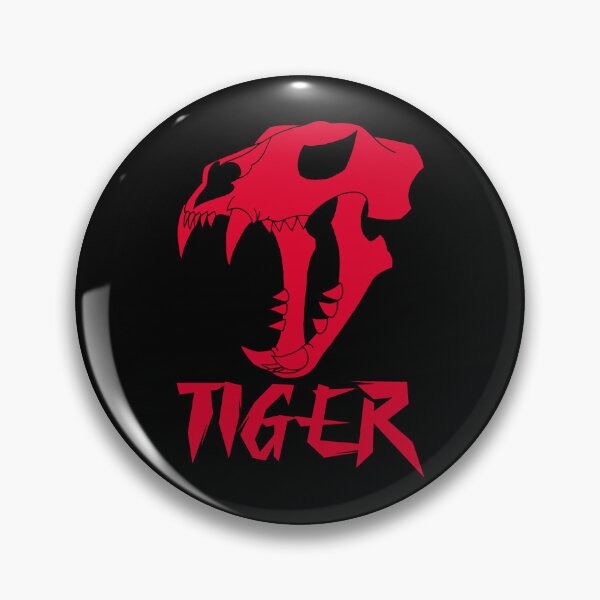 Item preview, Tiger skull (red) designed and sold by Lagueny.