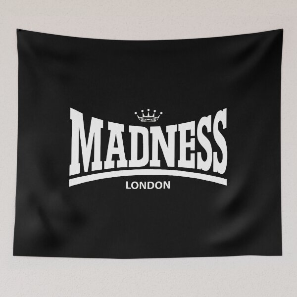 Item preview, WHITE LOGO THE MADNESS BAND designed and sold by JoanaLedner.