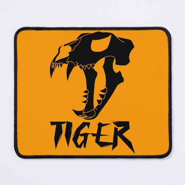 Item preview, Tiger skull (black) designed and sold by Lagueny.