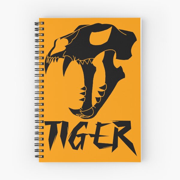 Item preview, Tiger skull (black) designed and sold by Lagueny.