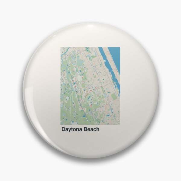 Item preview, Mapa minimalista de Daytona Beach designed and sold by MapsNerd.