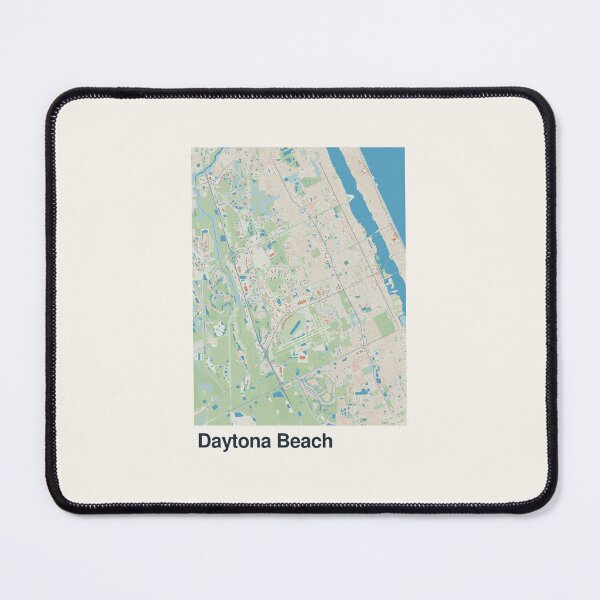 Item preview, Daytona Beach Minimalistic Map Art designed and sold by MapsNerd.