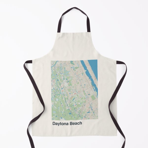 Item preview, Daytona Beach Minimalistic Map Art designed and sold by MapsNerd.