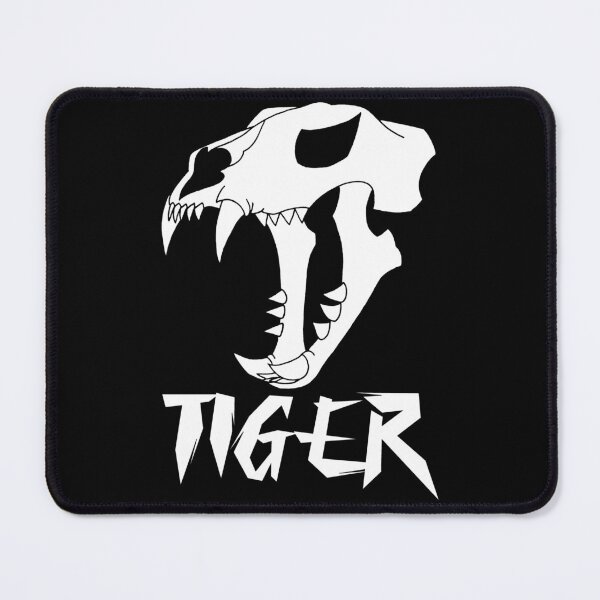 Item preview, Tiger skull (white) designed and sold by Lagueny.