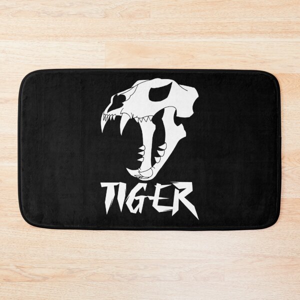 Item preview, Tiger skull (white) designed and sold by Lagueny.