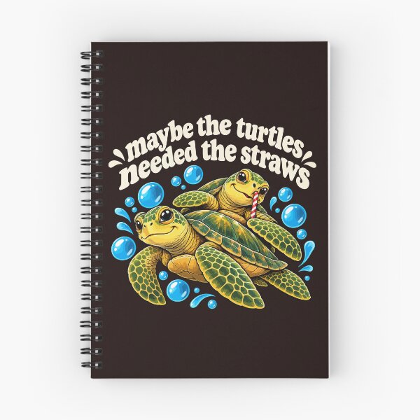 Item preview, Maybe The Turtles Needed The Straws Funny Sea Turtle designed and sold by ChuyenSuperx.