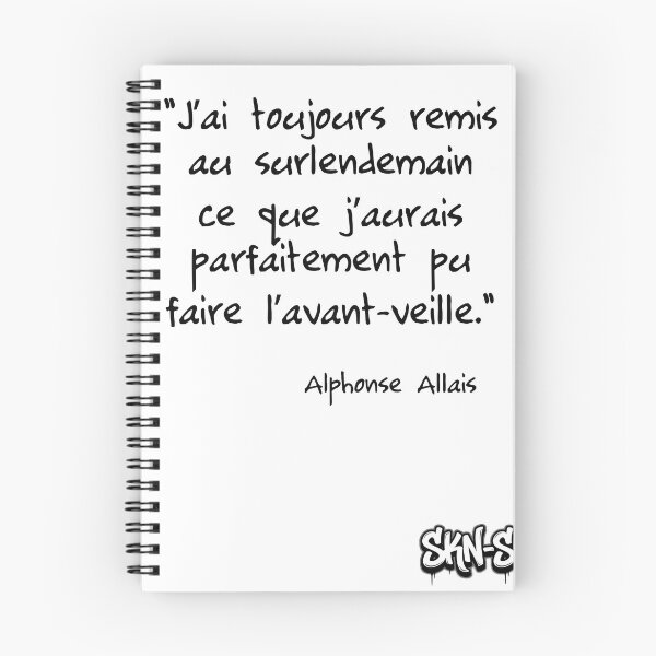 Item preview, Quote from Alphonse Allais designed and sold by SKN-S.