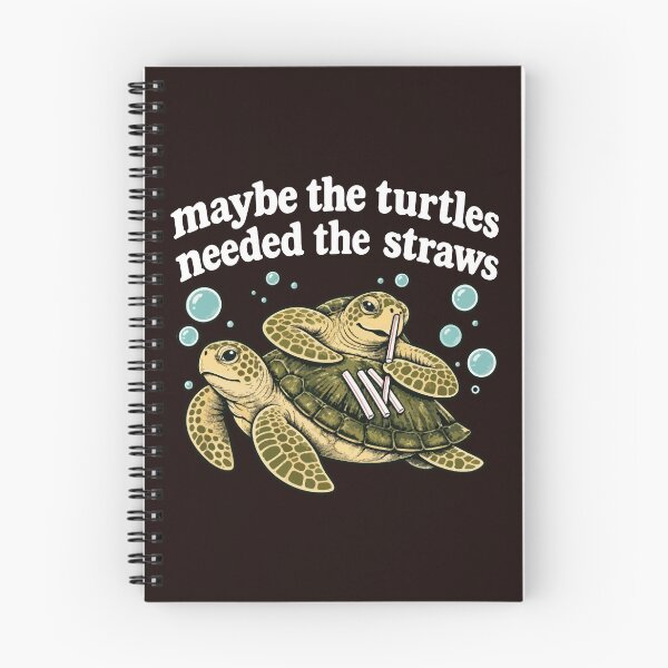 Item preview,  Maybe The Turtles Needed The Straws Funny Sea Turtle designed and sold by ChuyenSuperx.