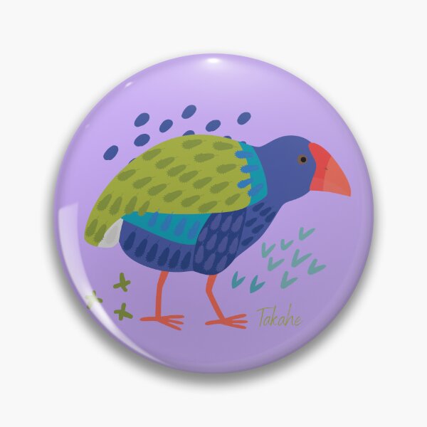 Item preview, Takahe Rare New Zeland Flightless Bird designed and sold by AnulaArt.
