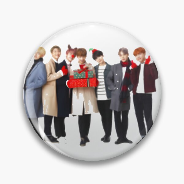 Item preview, Festive Holiday Design Inspired by BTS Style for Christmas Celebration designed and sold by ElzBru.