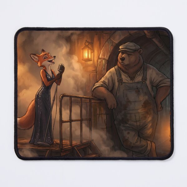 Item preview, Underground Jazz Serenade | Tunnel Speakeasy Noir Art designed and sold by ThegrayInterval.