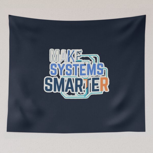 Item preview, Make Systems Smarter Automation Robotics Engineering designed and sold by Amr Darwish Graphic designer.