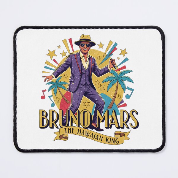 Item preview, Bruno Mars Inspired Vector Art Design for Music Lovers designed and sold by Jerryharts T-shirt Store.