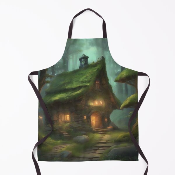 Item preview, Mossy Druid House in Mysterious Forest designed and sold by Fanta-sticky.