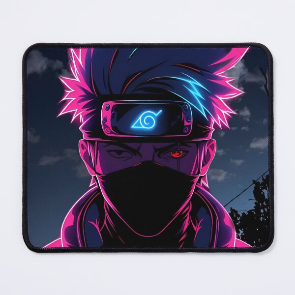 Item preview, Neon Shadow Ninja Under the Moon – Cyberpunk Anime Warrior Art designed and sold by Dyan4.