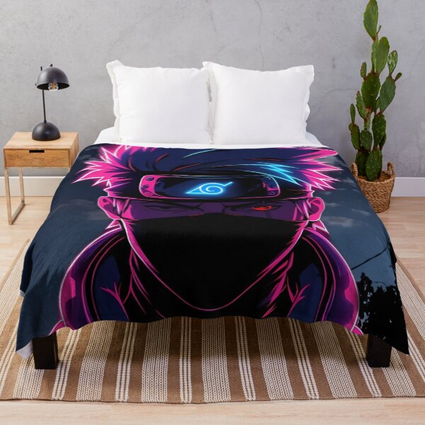 Item preview, Neon Shadow Ninja Under the Moon – Cyberpunk Anime Warrior Art designed and sold by Dyan4.