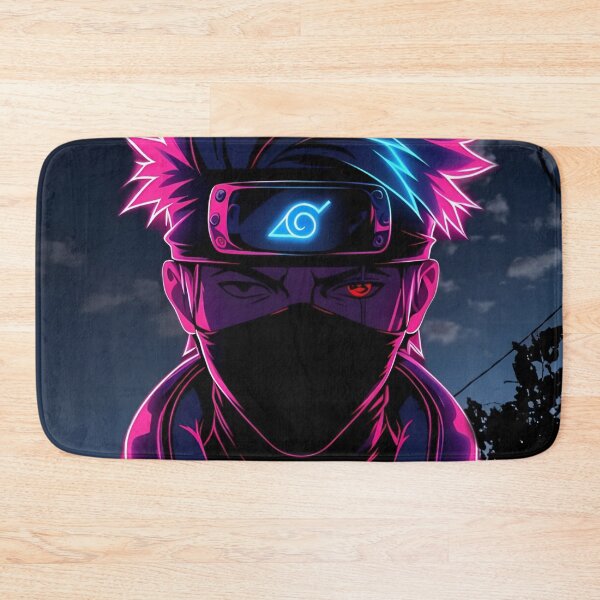 Item preview, Neon Shadow Ninja Under the Moon – Cyberpunk Anime Warrior Art designed and sold by Dyan4.