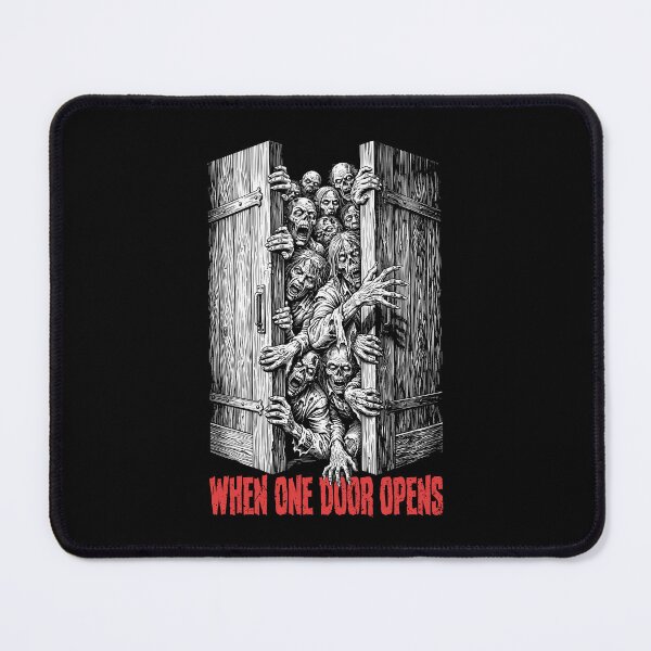 Item preview, Sarcastic Zombie Halloween When One Door Opens Horror Fan designed and sold by GrandeDuc.