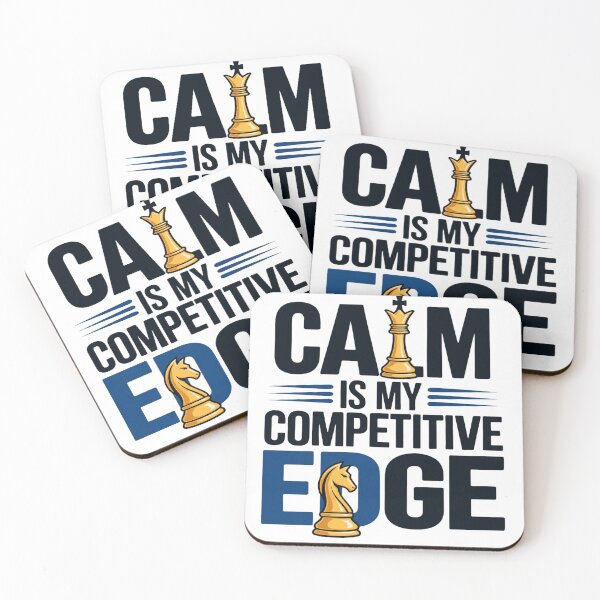 Item preview, Calm Is My Competitive Edge Chess Strategy designed and sold by Aarvya Fashion Club ( A.F.C ).