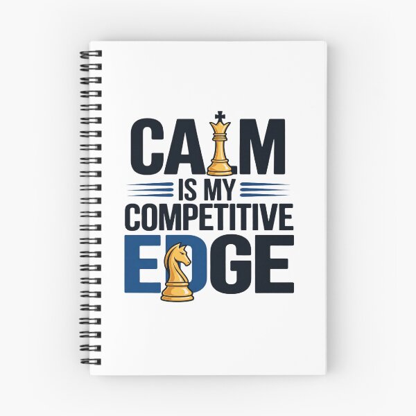 Item preview, Calm Is My Competitive Edge Chess Strategy designed and sold by Aarvya Fashion Club ( A.F.C ).