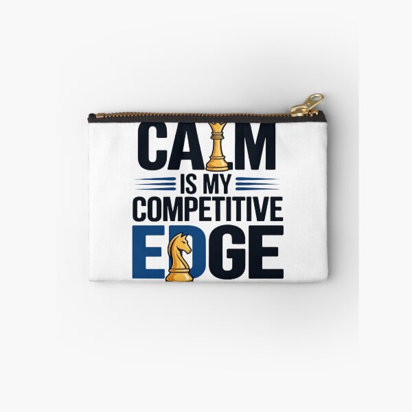 Item preview, Calm Is My Competitive Edge Chess Strategy designed and sold by Aarvya Fashion Club ( A.F.C ).