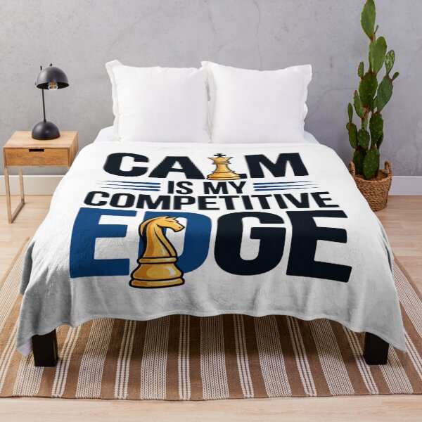 Item preview, Calm Is My Competitive Edge Chess Strategy designed and sold by Aarvya Fashion Club ( A.F.C ).