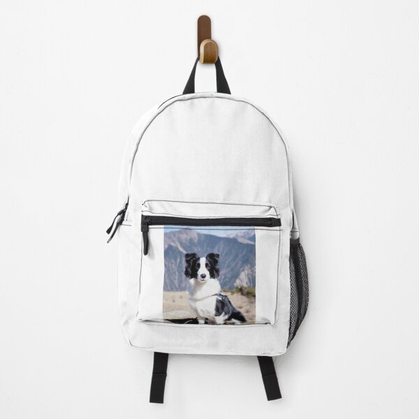 Item preview, Adventure Border Collie Dog Mountain Portrait designed and sold by VanGaldo.