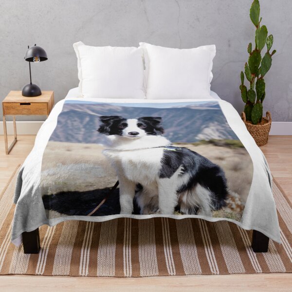 Item preview, Adventure Border Collie Dog Mountain Portrait designed and sold by VanGaldo.