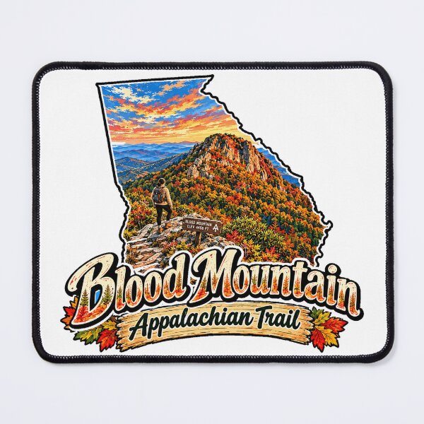 Item preview, Blood Mountain (Springer Mountain - Appalachian Trail - Georgia) designed and sold by clarkfraser.