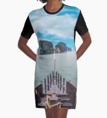 Ha Long Bay Graphic T-Shirt Dress