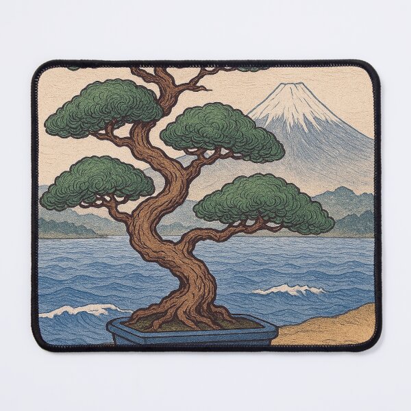 Item preview, Bonsai Painting – Japanese Zen Tree designed and sold by GalleryKauffeld.